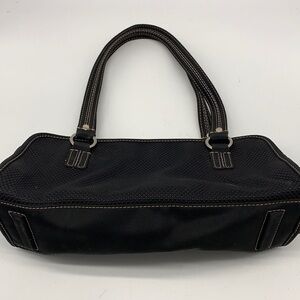 SAK Black Nylon Satchel with  Duel Straps